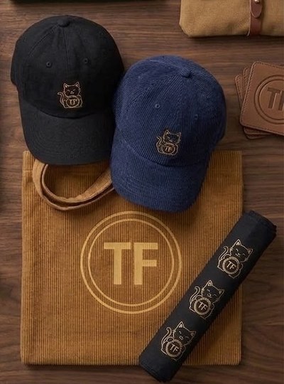 Casquettes et tote bag brod&eacute;s Tim's Factory